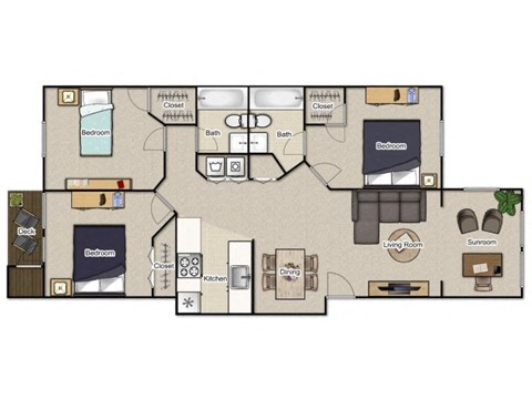 2005 E Pinetree Blvd 1-3 Beds Apartment for Rent - Photo Gallery 25